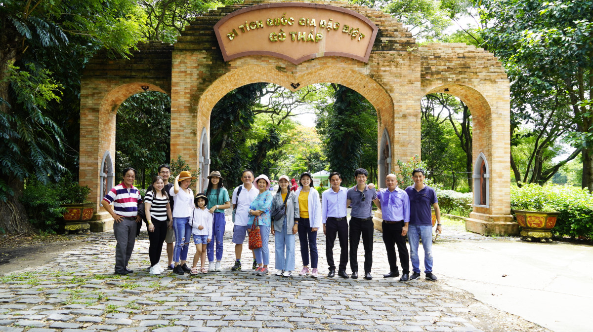 Khu di tích Gò Tháp - Điểm đến đặc biệt trong vùng Đồng Tháp Mười - Báo  Long An Online