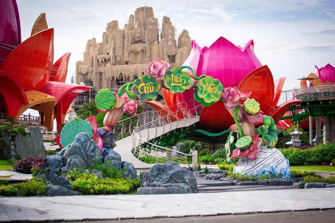 Sắp khánh thành Liên Hoa Bảo Tháp tại Công ty Tân Huê Viên